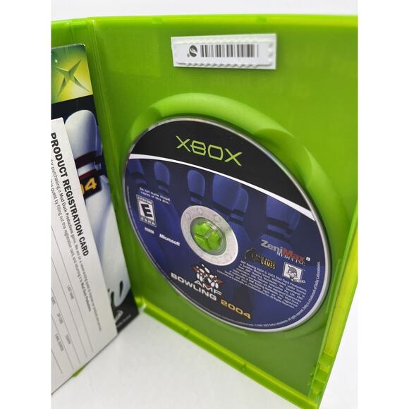 AMF Bowling 2004 + Reg Card Xbox AD Complete CIB - TESTED - Picture 5 of 6